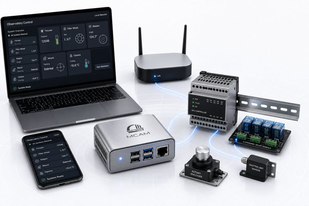 MCAM Observatory Remote Engineering — 1 Hour